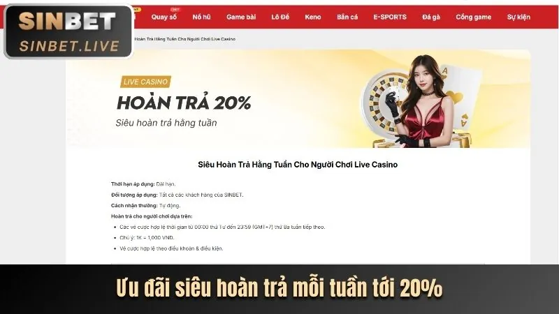 Khuyến mãi thể thao tk888